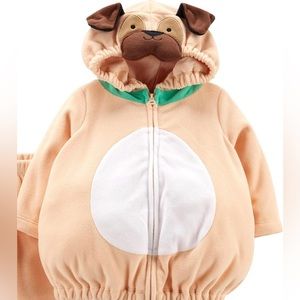 Carter's Pug Puppy Dog Costume Top, Size 12 Months